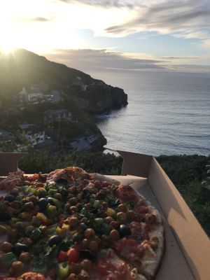 ‘The Coates’  at The Cornish Pizza Company in St Agnes