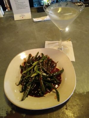 Great vegan bar food.  Spicy, sweet, Asian. at Streats in Norfolk