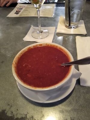 Vegan Borscht at Streats in Norfolk