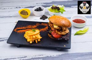 vegan burguer at 4Union in Santo Andre