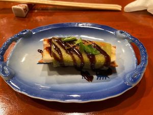 Dessert at Saishuan Shiraki in Kyoto