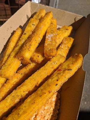 Chips at Veggie Nook in Bowral