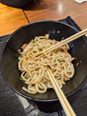 Vegan noodles at NRT - Tatsu -T1 in Narita