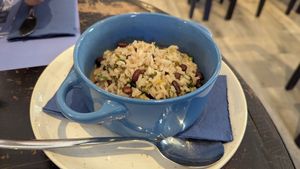 Rice with beans at Bacalhau na Vila in Sintra