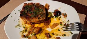 Rico pero quemado, que pena  #Veganuary at Kalí Órexi by Labocatorio in Bilbao