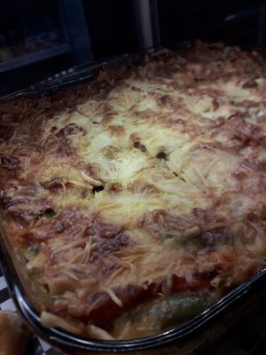 Plato del dia: lasaña con verduras. 😊 at Kalí Órexi by Labocatorio in Bilbao