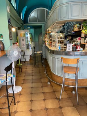 Inside of the restaurant at Kalí Órexi by Labocatorio in Bilbao