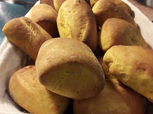 Pan casero de calabaza at Kalí Órexi by Labocatorio in Bilbao