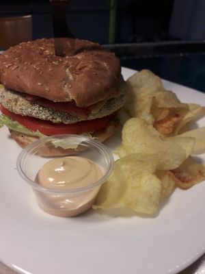 Hamburguesa vegeteriana at Kalí Órexi by Labocatorio in Bilbao