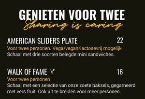 Vegetarian/vegan options clearly labeled. English menu available online. at The Blueberry in Amersfoort