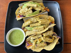 Vegan taco, 100,000 kip  at The Greenhouse in Vientiane