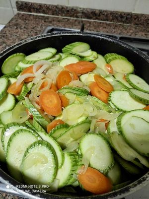 kabak yemeği  at Charly's Pension in Egirdir