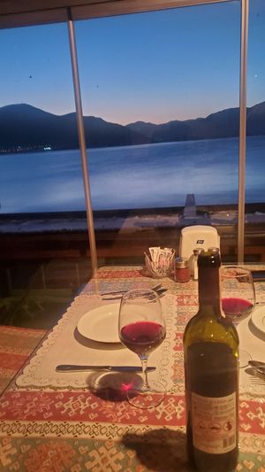 Beautifull view at Charly's Pension in Egirdir