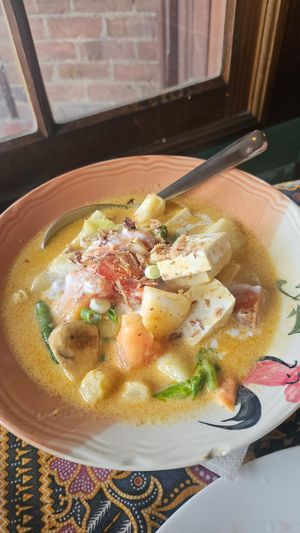 Yellow curry at Goulburn Thai in Goulburn