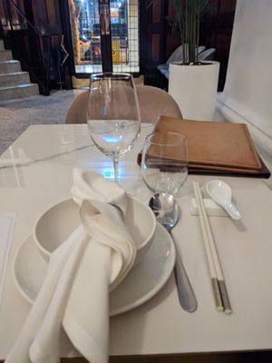 Table at Donna Chang in Brisbane