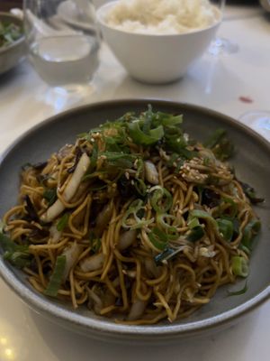 Sesame noodle salad  at Donna Chang in Brisbane