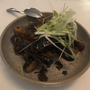 Fried eggplant 🍆 at Donna Chang in Brisbane