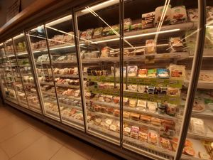 Vegan area at Veritas in Palafrugell