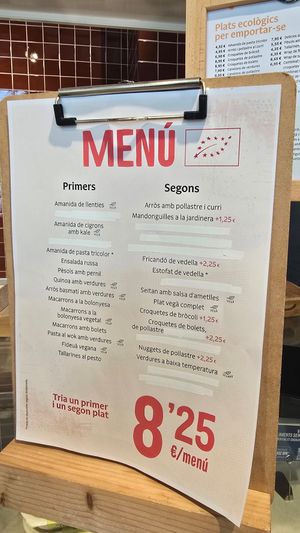 Vegan options at Veritas in Palafrugell