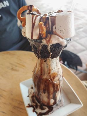 Cookies and Cream Monster Shake at Earth Plant Based in Phoenix