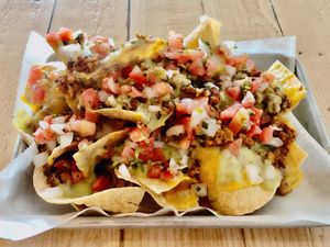 Boss Nachos  at Earth Plant Based in Phoenix