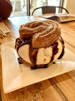 Churro ice cream sandwich   at Earth Plant Based in Phoenix