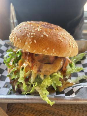 Burger special  at Earth Plant Based in Phoenix