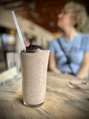 Cookies and Cream milkshake  at Earth Plant Based in Phoenix