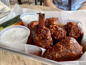 Wings  at Earth Plant Based in Phoenix