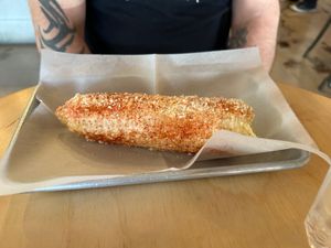 Get. The. G. D. Corn. at Earth Plant Based in Phoenix