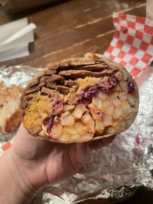 Cali burrito   at Earth Plant Based in Phoenix