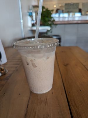 Horchata at Earth Plant Based in Phoenix
