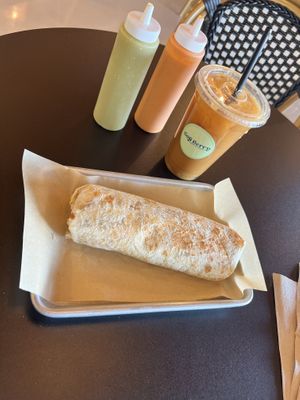 Breakfast burrito   at Earth Plant Based in Phoenix
