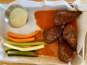 Buffalo Wings at Earth Plant Based in Phoenix