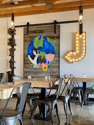 Inside at Earth Plant Based in Phoenix