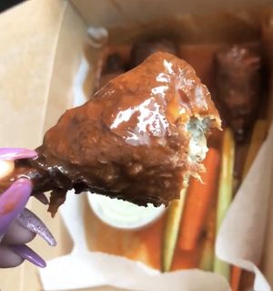 Vegan wings! ❤️ at Earth Plant Based in Phoenix