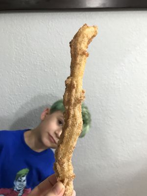 Churro was delicious!! at Earth Plant Based in Phoenix