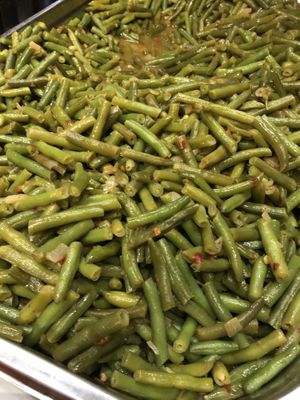 green beans (catering)  at Toko-Patja in Heerlen