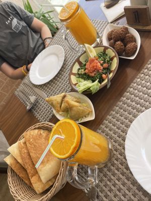   at Palm Court in Wadi Musa