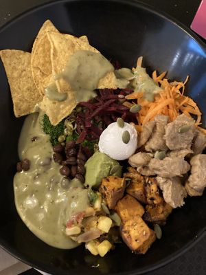 Aztec super bowl, so good #Veganuary at Copper Branch - Stanley in Montreal