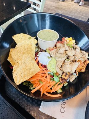 Aztec salad with shiitake  at Copper Branch - Stanley in Montreal