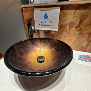 ...and I DID refill my water bottle here at Copper Branch - Stanley in Montreal