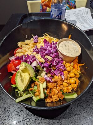 Cobb Salad at Copper Branch - Stanley in Montreal