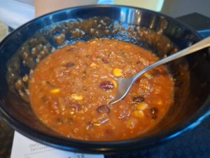 A disappointing chilli 😔 at Copper Branch - Stanley in Montreal