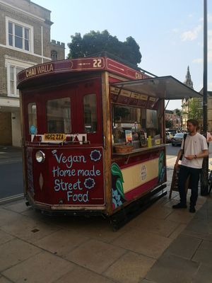 The van! at Chai Walla in Cambridge