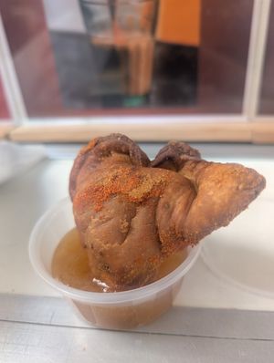 Samosa at Chai Walla in Cambridge