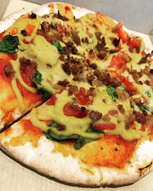 Margherita Pita
 at Vegan Jus in Strongsville