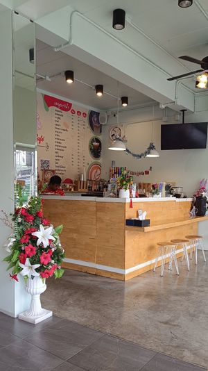  at Chaba Cafe Don Mueang ชบาจ๊อปู วัดดอนเมือง in Bangkok