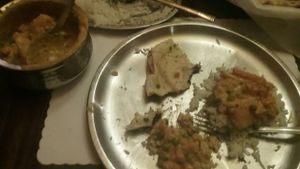 veggie coconut curry at Tandoori Oven in Logan