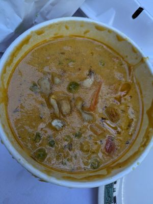 Coconut korma at Tandoori Oven in Logan